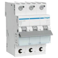 Hager MCS320 MCS320 elektrický jistič 3pólový 20 A 400 V