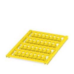 Phoenix Contact 0831210 UCT-WMCO 4,7 (12X4) YE značení kabelů Druh montáže: přichycení sponami Potisknutelná plocha: 12 x 4 mm žlutá Počet markerů: 32 1 ks