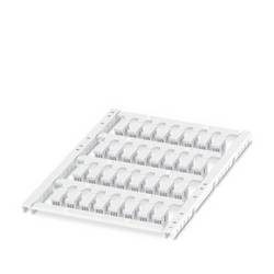 Phoenix Contact 0830782 UCT-WMCO 3,5 (12X4) značení kabelů Druh montáže: přichycení sponami Potisknutelná plocha: 12 x 4 mm bílá Počet markerů: 32 1 ks
