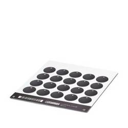 Phoenix Contact 0831513 LS-WMTB-AL (D30) BK značení kabelů Druh montáže: kabelové spony Potisknutelná plocha: 30 x 30 mm černá Počet markerů: 20 1 ks