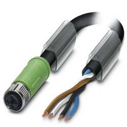 Phoenix Contact SAC-4P- 1,0-PUR/M12FST připojovací kabel pro senzory - aktory, 1408823, piny: 4, 1.00 m, 1 ks