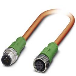 Phoenix Contact SAC-5P-M12MS/2,0-810/M12FS připojovací kabel pro senzory - aktory, 1416137, piny: 5, 2.00 m, 1 ks
