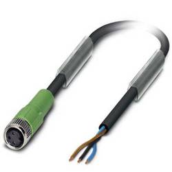 Phoenix Contact SAC-3P- 1,5-PVC/M 8FS připojovací kabel pro senzory - aktory, 1415870, piny: 3, 1.50 m, 1 ks