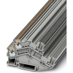 Phoenix Contact 3214521 dvojitá svorka 3.5 mm rychlé připojení šedá 50 ks