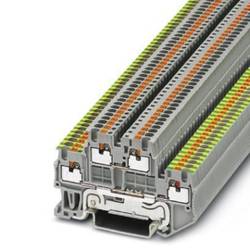 Phoenix Contact 3208553 dvojitá svorka na ochranný vodič 3.5 mm rychlé připojení šedá 50 ks