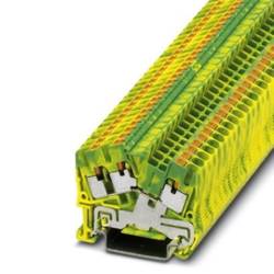 Phoenix Contact 3211935 trojitá svorka ochranného vodiče 5.2 mm rychlé připojení zelená, žlutá 50 ks