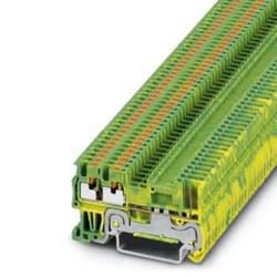 Phoenix Contact 3212374 trojitá svorka ochranného vodiče 3.5 mm rychlé připojení zelená, žlutá 50 ks