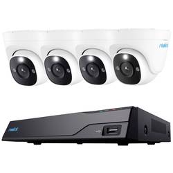 Reolink Netzwerkkamera NVS8-8MD4 LAN IP-sada bezpečnostní kamery 8kanálový se 4 kamerami 3840 x 2160 Pixel