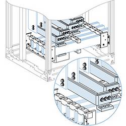 HranolmaSeT-P, DECO-DEBRO, spojení, vertikální sběrná lišta od 1200A s horizontální sběrnicí 100 x 10 mm, 4pólová Schneider Electric Množství: 1 ks