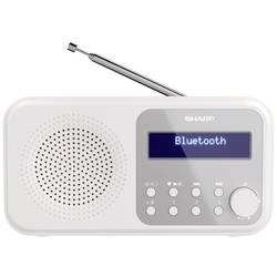 Sharp DR-P420 DR-P420WH stolní rádio, DAB+, DAB, FM, Bluetooth, USB, bílá