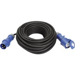 AS Schwabe 60479 napájecí prodlužovací kabel, 16 A, černá, 25.00 m