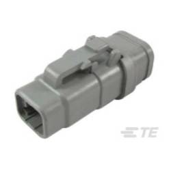 TE Connectivity DTM zásuvkový konektor na kabel 4, DTM06-4S-E007, 1 ks