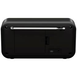 Sharp DR-P420 DR-P420BK stolní rádio, DAB+, DAB, FM, Bluetooth, USB, funkce alarmu, černá