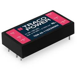 TracoPower TEN 40-11015WIRH DC/DC měnič napětí do DPS 110 V/DC 24 V/DC 1.666 A 40 W Počet výstupů: 1 x Obsah 1 ks