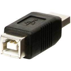 LINDY USB 2.0 adaptér [1x USB 2.0 zástrčka A - 1x USB 2.0 zásuvka B] Adapter
