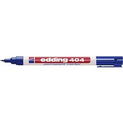 Edding 404 4-404003 permanentní popisovač modrá Vodotěsné: Ano