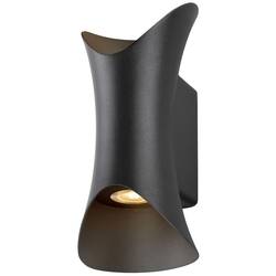 SLV MODELA 1007808 venkovní nástěnné osvětlení 7.5 W LED černá