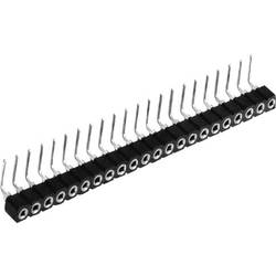 TRU COMPONENTS precizní dutinková lišta Počet řádků: 1 Počet kontaktů v řadě: 10 TC-0514-010-3-50-00-6 1 ks