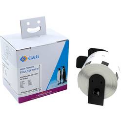 G&G etikety kompatibilní náhradní Brother DK-11209 62 x 29 mm papír thermodirekt bílá 800 ks trvalé Adresní nálepky ET-B-G-11209