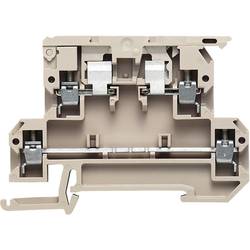 W-Series, Fuse terminal, Rated cross-section: 4 mm², Screw connection, Polyamide, Direct mounting KDKS 1/PE/35 9528110000 béžová, žlutá Weidmüller 50 ks
