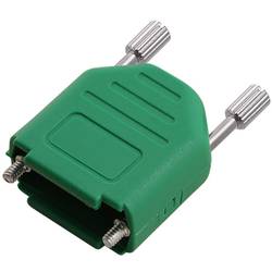 encitech DPPK09-FMG-K 6263-0146-01 D-SUB pouzdro Pólů: 9 polyamid 180 ° zelená 1 ks