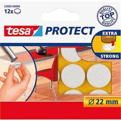 tesa plstěné podložky bílá (Ø) 22 mm 12 ks