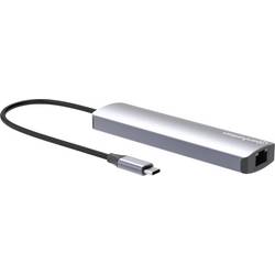 Manhattan dokovací stanice pro notebook 153966 vč. funkce nabíjení, napájení USB-C®