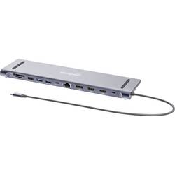 Manhattan dokovací stanice pro notebook 190305 vč. funkce nabíjení, napájení USB-C®