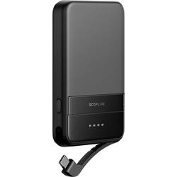 ECOFLOW Rapid 5000 powerbanka Li-Ion, 5000 mAh, MagSafe, Bezdrátové nabíjení Qi, USB-C®, Bezdrátové nabíjení, černá