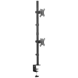 Digitus DA-90438 1násobné rameno na monitory 5,1 cm (2) - 304,8 cm (120) černá odnímatelný, otočný, nastavitelná výška, naklápěcí, Sklopný + otočný, naklápěcí