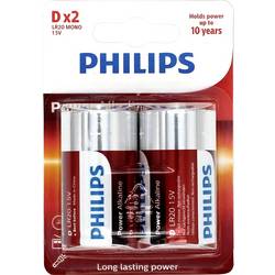 Philips Ultra LR20 baterie velké mono D alkalicko-manganová 1.5 V 2 ks