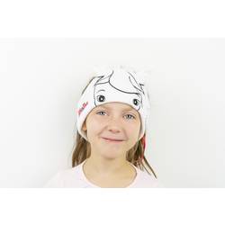 Technaxx Bibi&Tina sluchátka On Ear kabelová bílá omezení hlasitosti, čelový pásek dětské