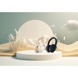 Creative Zen Hybrid 2 Headset otevřená (On Ear) Bluetooth® stereo krémová regulace hlasitosti, Vypnutí zvuku mikrofonu