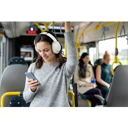 Creative Zen Hybrid 2 Headset otevřená (On Ear) Bluetooth® stereo krémová regulace hlasitosti, Vypnutí zvuku mikrofonu