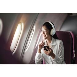 Creative Zen Hybrid 2 Headset otevřená (On Ear) Bluetooth® stereo krémová regulace hlasitosti, Vypnutí zvuku mikrofonu