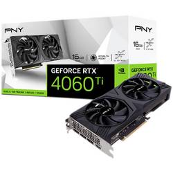 PNY grafická karta Nvidia GeForce RTX 4060 Ti GeForce RTX 4060 Ti 16 GB GDDR6-RAM DisplayPort, HDMI™