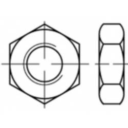 TOOLCRAFT TO-5371779 šestihranné matice M2,5 nerezová ocel A2 100 ks