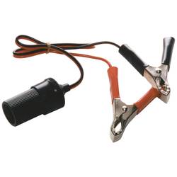 HP Autozubehör Zásuvka s bateriovými svorkami Proudová zatížitelnost (max.)=8 A 12/24 V
