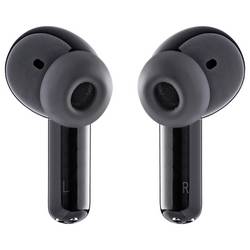 Intenso Buds Plus T310AE schwarz Headset do uší (In Ear) Bluetooth® stereo černá Potlačení hluku Nabíjecí pouzdro, Indikátor nabití, dotykové ovládání mobil