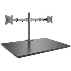 LINDY Zubehör TFT/LCD-TV 2násobný držák na stůl pro monitor 43,2 cm (17) - 71,1 cm (28) černá naklápěcí + nakláněcí