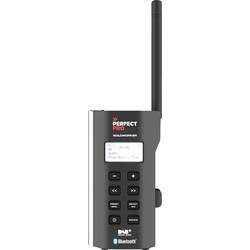PerfectPro SOLOWORKER odolné rádio DAB+, FM AUX, Bluetooth, DAB+, FM nárazuvzdorné černá