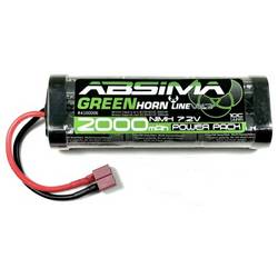 Absima 4100006 akupack NiMH (modelářství), 7.2 V, 2000 mAh, Softcase, T zástrčka