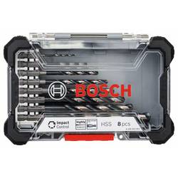 Bosch Accessories 2608577146 HSS sada spirálových vrtáku do kovu, 8dílná, DIN 338, 1/4 (6,3 mm), 1 sada