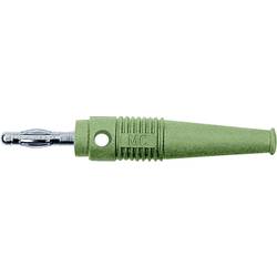 Stäubli L-41Q banánek zástrčka, rovná Ø pin: 4 mm zelená 1 ks