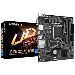 Gigabyte GA-H610M S2H Základní deska Socket (PC) Intel® 1700 Tvarový faktor Micro-ATX Čipová sada základní desky Intel® H610 Express