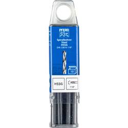 PFERD TOOLS 25203526 SPB DIN 338 HSSG N 5,0 STEEL ocel spirálový vrták 5 mm Celková délka 86 mm 10 ks