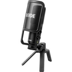 Rode NT-USB+ na stojanu Kondenzátorový mikrofon Druh přenosu:USB vč. stativu, vč. kabelu USB USB černá