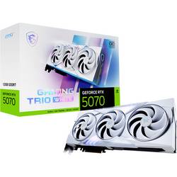 MSI grafická karta Nvidia GeForce RTX 5070 GeForce RTX 5070 12G GAMING TRIO OC WHITE 12 GB GDDR7 RAM PCIe x16 HDMI® 2.1, DisplayPort 2.1
