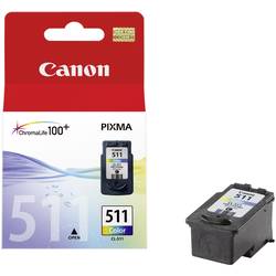 Canon Ink CL-511 originál azurová, purppurová, žlutá 2972B001