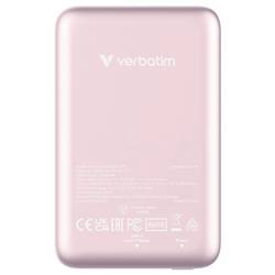 Verbatim Charge n Go Magnetic Wireless powerbanka Li-Pol, 10000 mAh, Rychlé nabíjení, Quick Charge 3.0, Power Delivery 3.0, Adaptivní rychlé nabíjení, USB-C®,
